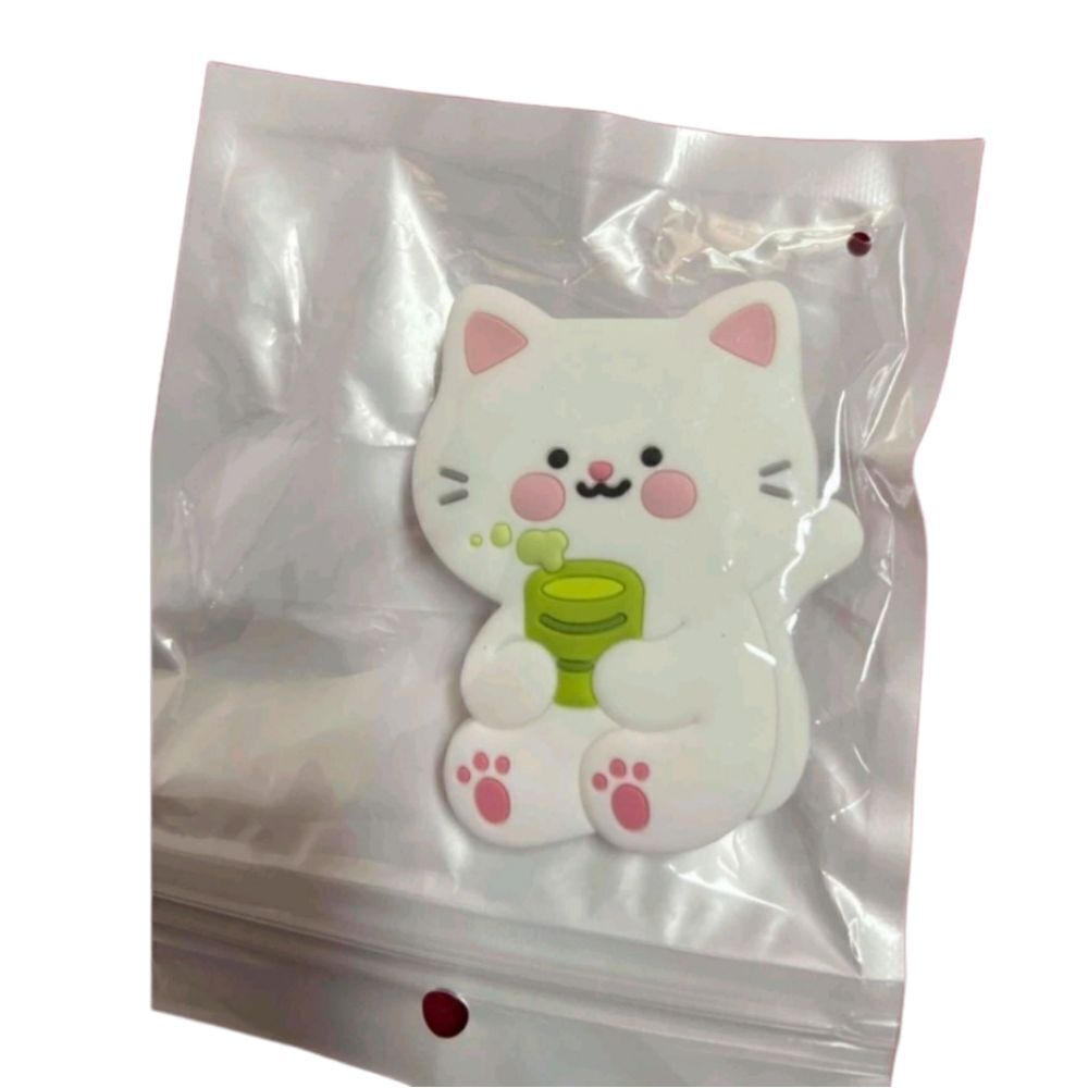 Cartoon Cat Phone Grip - Picture 3 of 6